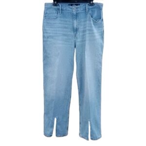 NWOT Hollister California Ultra High Rise Dad Jeans | Front Split Hem